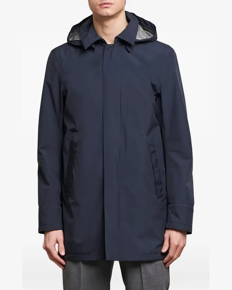 Herno Regenjacke mit Kapuze - Blau Blau