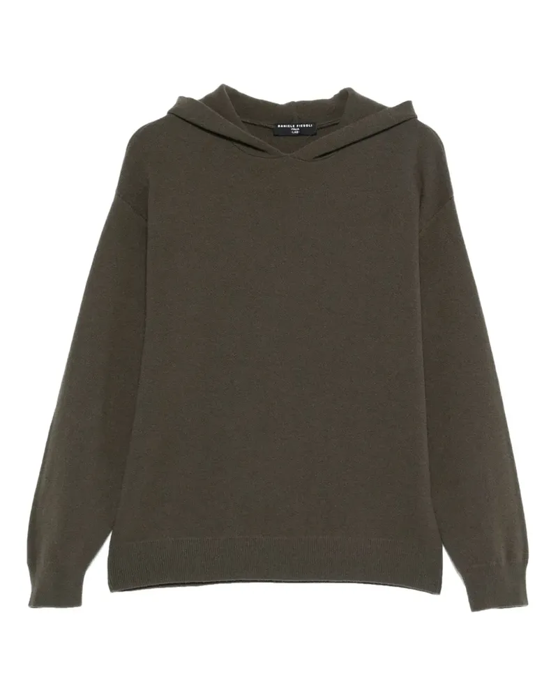 Daniele Fiesoli Langärmeliger Hoodie - Grün Grün