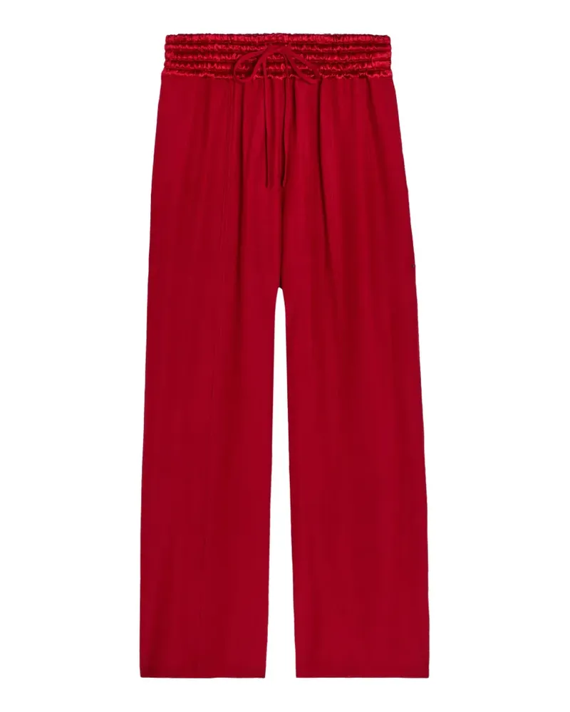 Maria Mcmanus drawstring wide-leg trousers - Rot Rot