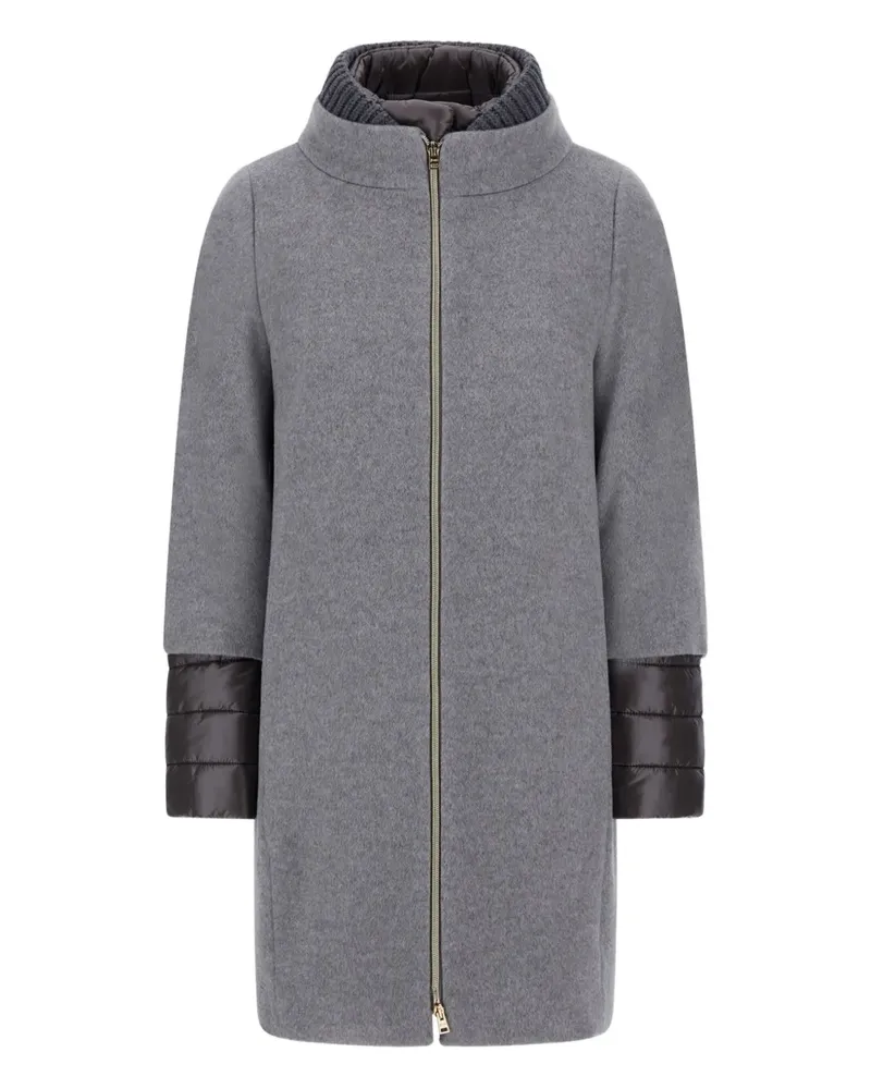 Herno Jacke im Layering-Look - Grau Grau