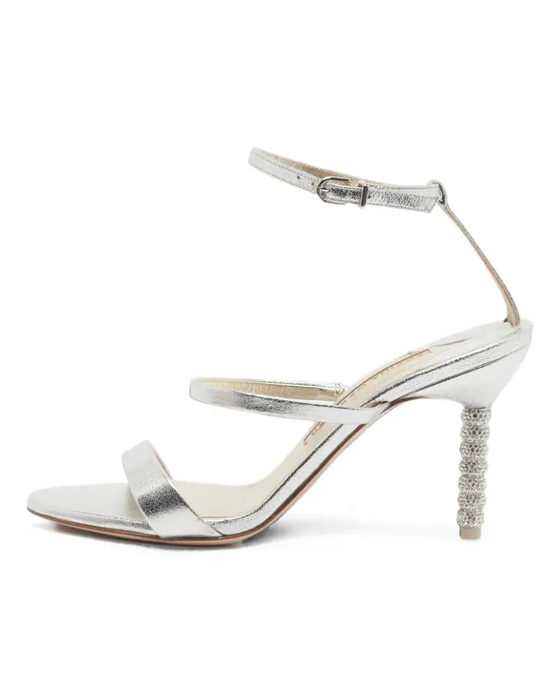 Sophia Webster Rosalind Sandalen mit Kristallen - Silber Silber