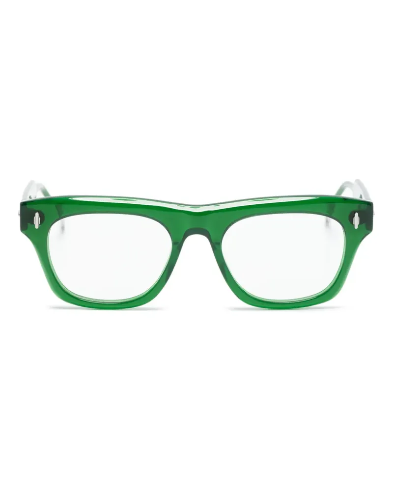 Eyepetizer Eckige Brille aus Acetat - Grün Grün