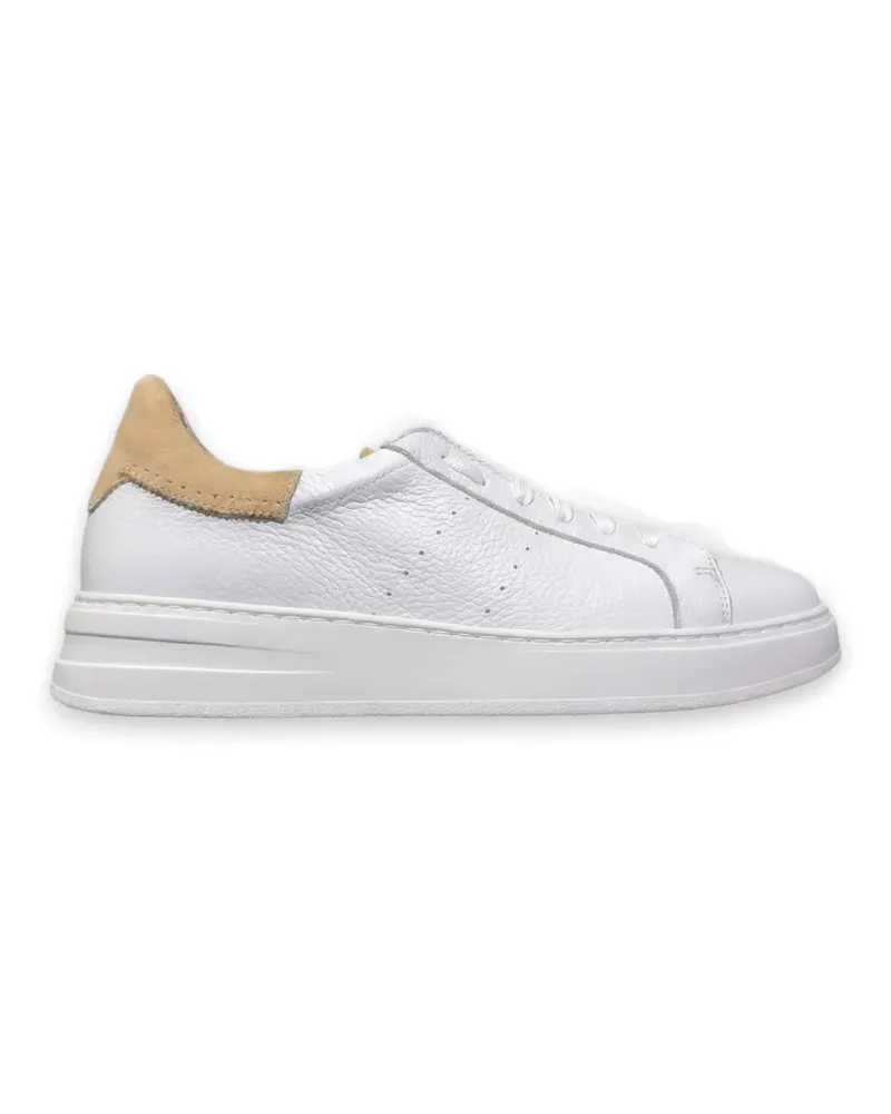 CALCE panelled leather sneakers - Weiß Weiß