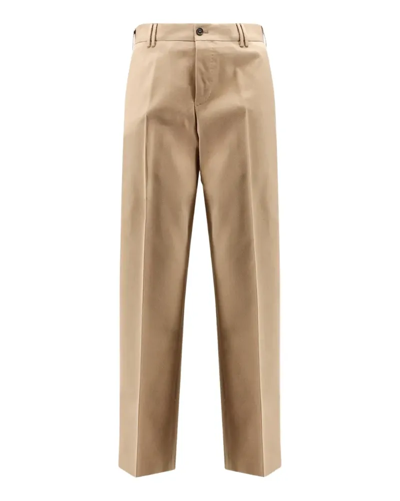 PT TORINO Edge Hose mit Bügelfalten - Nude Nude