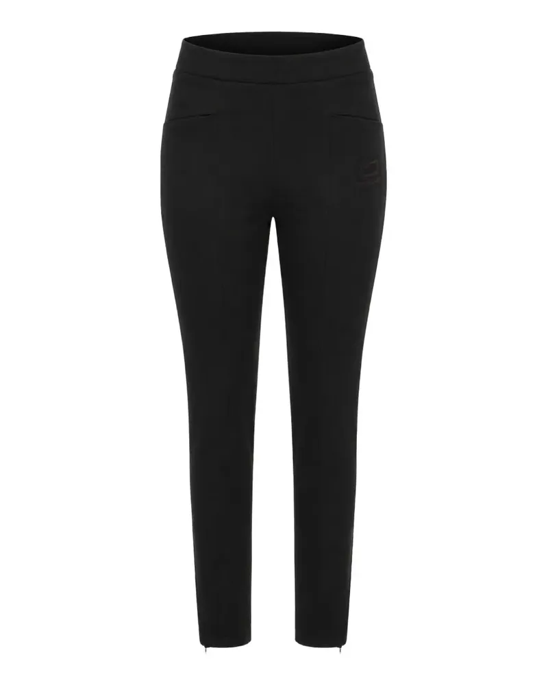 Woolrich stirrup twill trousers - Schwarz Schwarz