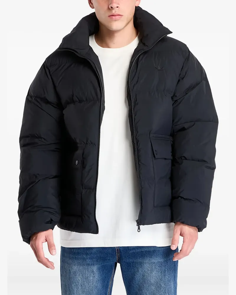 adidas originals pocket puffer jacket - Schwarz Schwarz