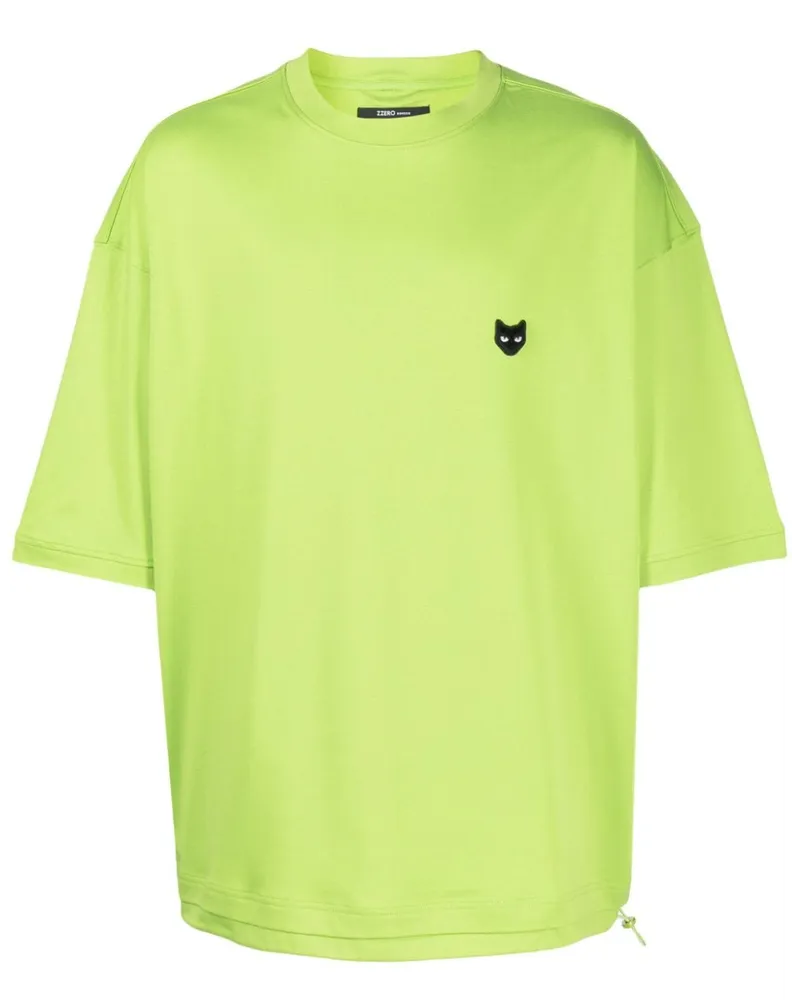SONGZIO T-Shirt mit Logo-Patch Grün