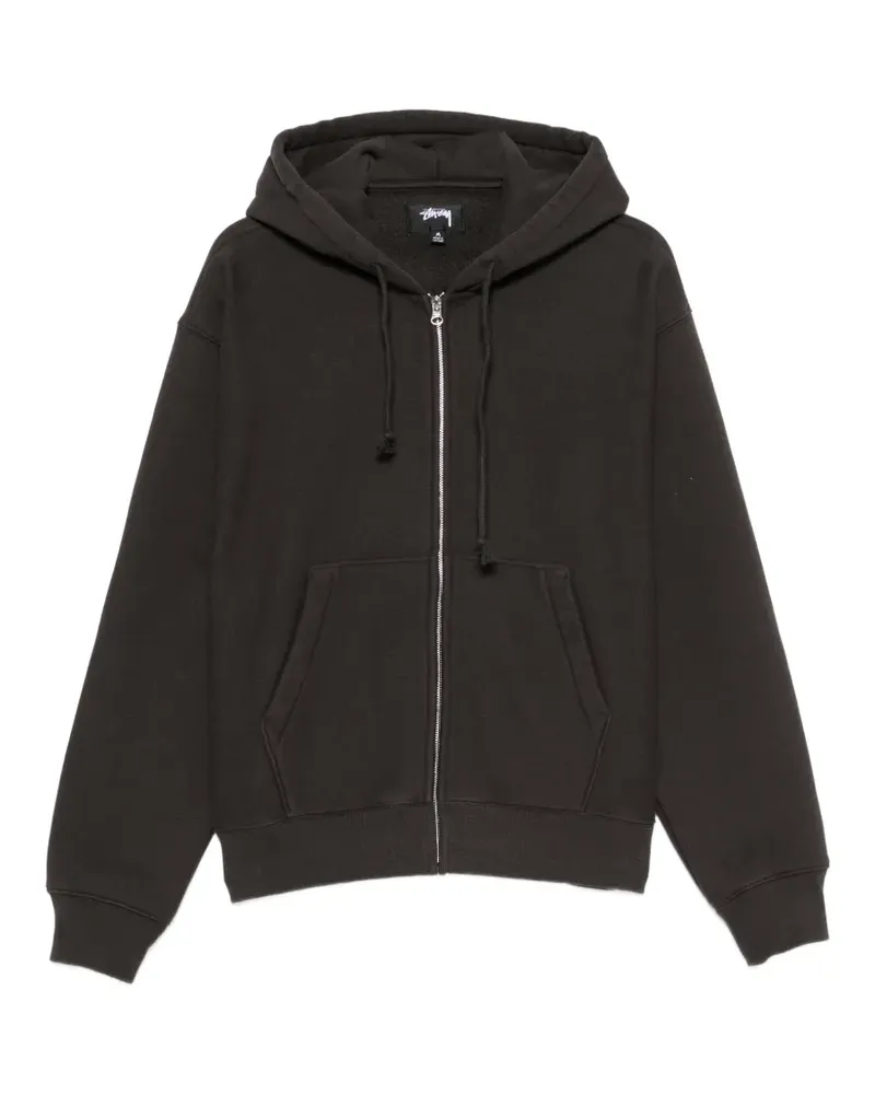 Stüssy zip-up hoodie - Schwarz Schwarz