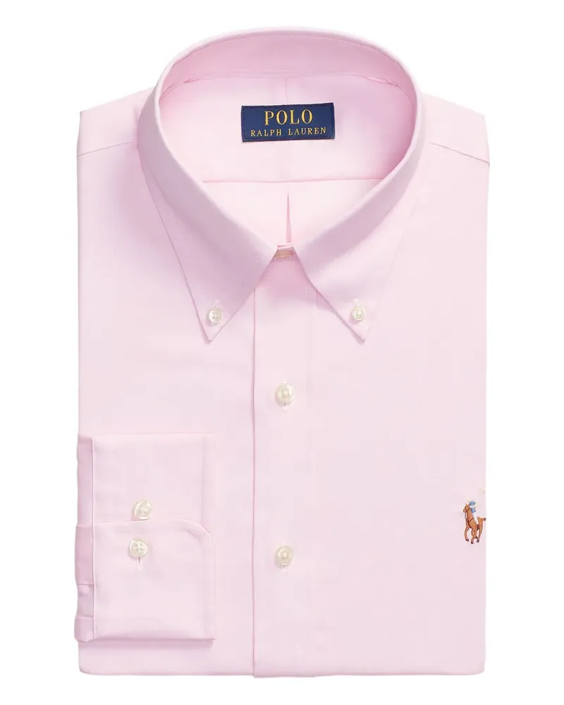 Ralph Lauren Hemd mit Polo Pony-Stickerei - Rosa Rosa