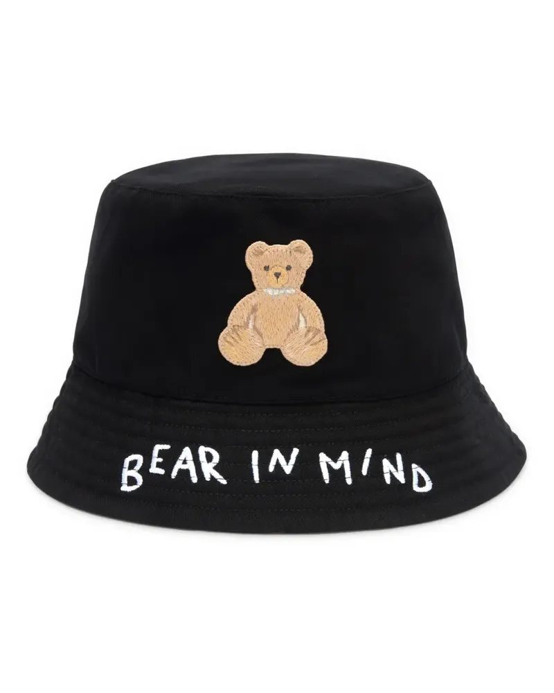 Palm Angels Bear in Mind Fischerhut - Schwarz Schwarz