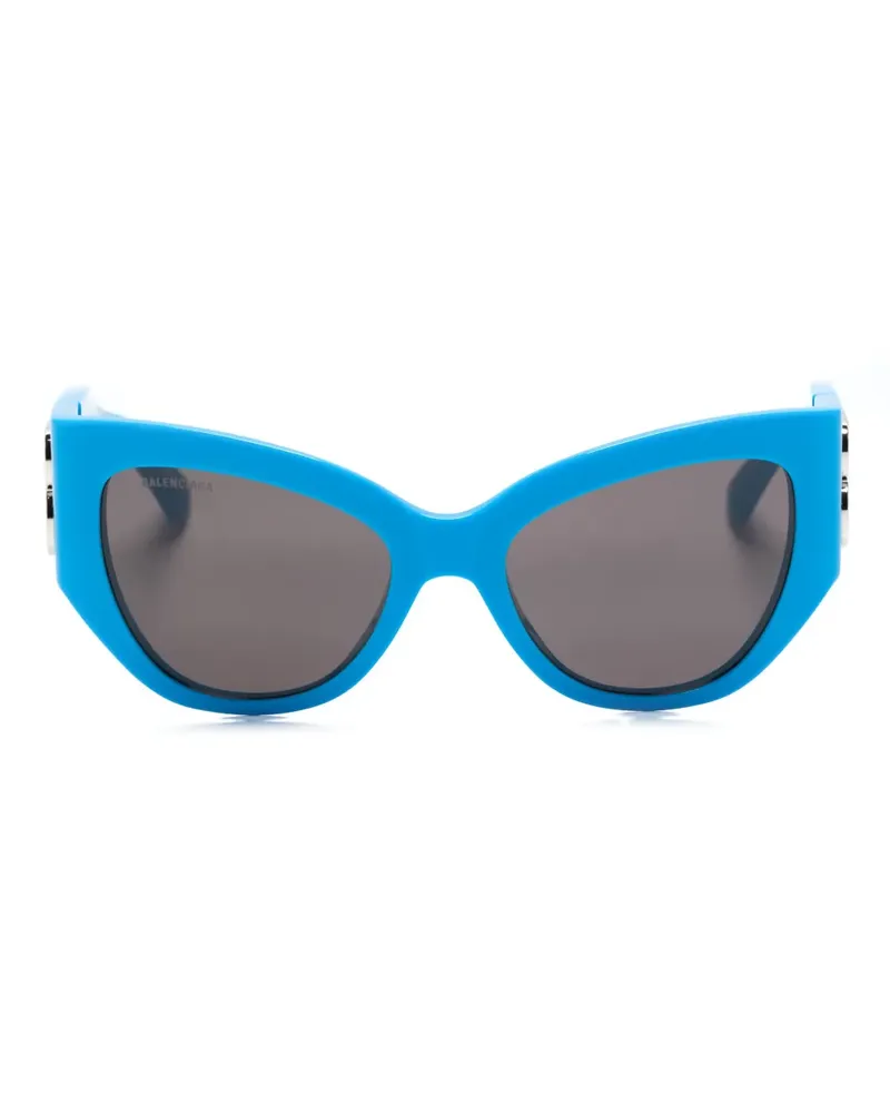 Balenciaga Dinasty Sonnenbrille im Butterfly-Design - Blau Blau