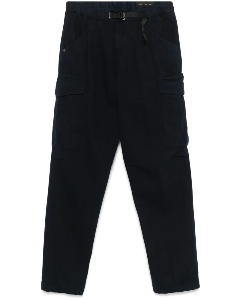 PLAN C Cargohose mit Gürtel - Blau Blau