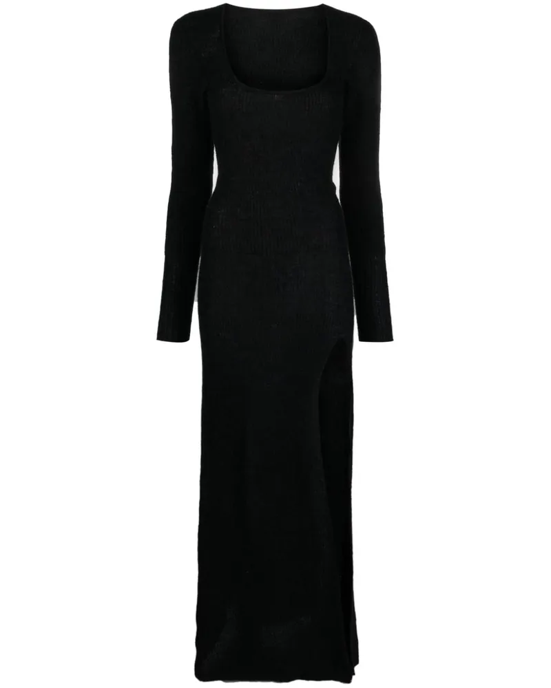 Jacquemus La Robe Dao Strickkleid - Schwarz Schwarz