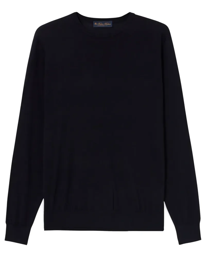 Brooks Brothers Pullover aus Merinowolle - Blau Blau