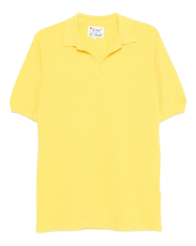 MC2 Saint Barth Kurzärmeliges T-Shirt - Gelb Gelb