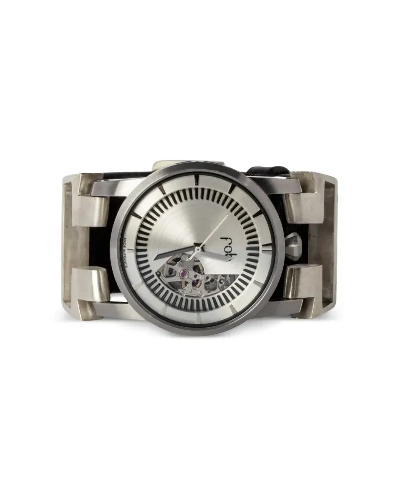 Parts Of Four Buckle Skeleton 42mm - Silber Silber
