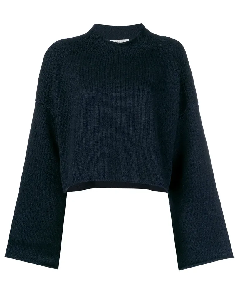 J.W.Anderson Pullover mit Zopfmuster - Blau Blau