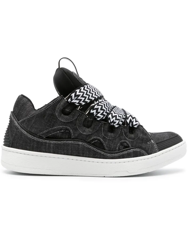 Lanvin Curb Sneakers - Schwarz Schwarz