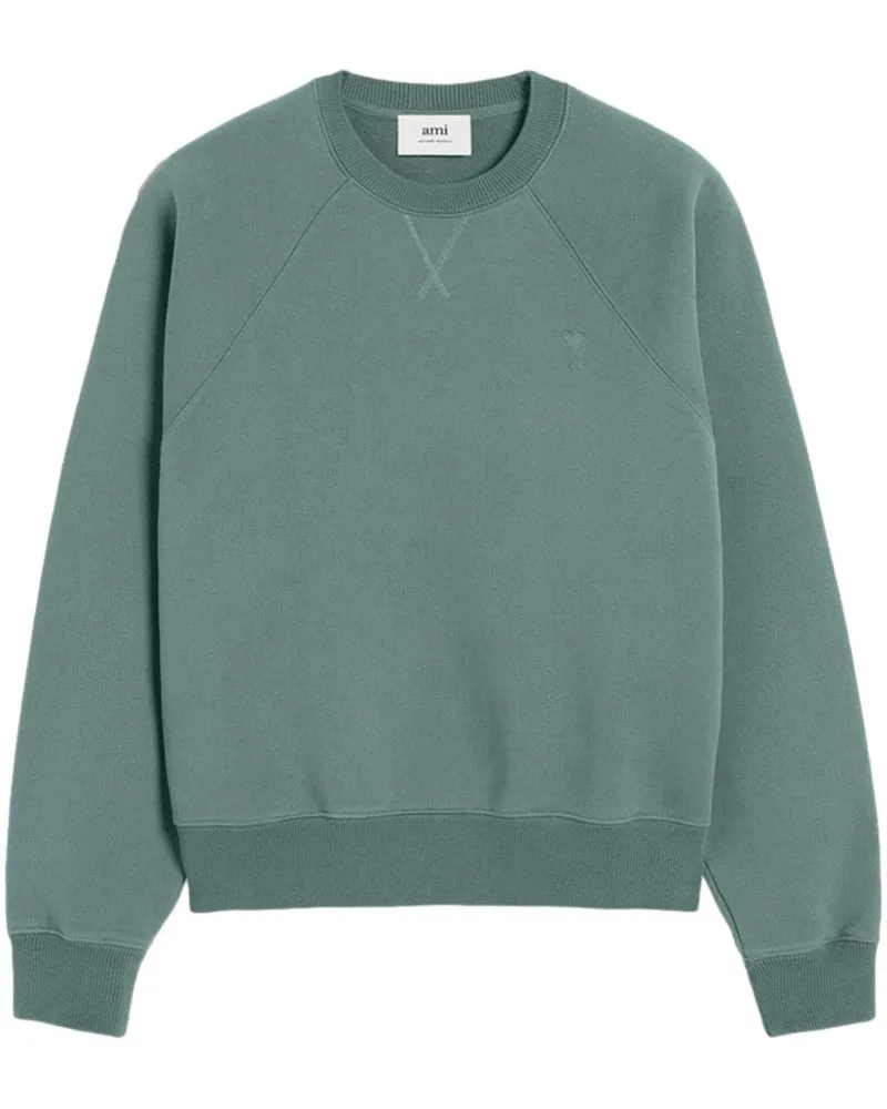 AMI Paris Ami de Coeur Sweatshirt - Grün Grün