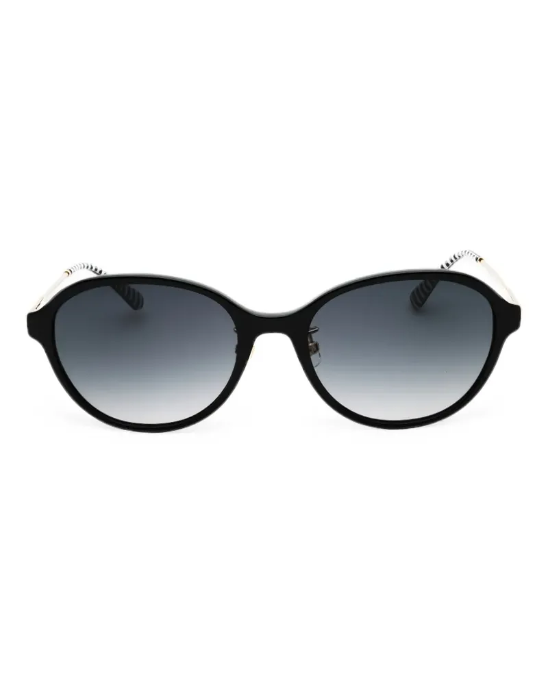 Kate Spade Ovale Vonnie Sonnenbrille - Schwarz Schwarz