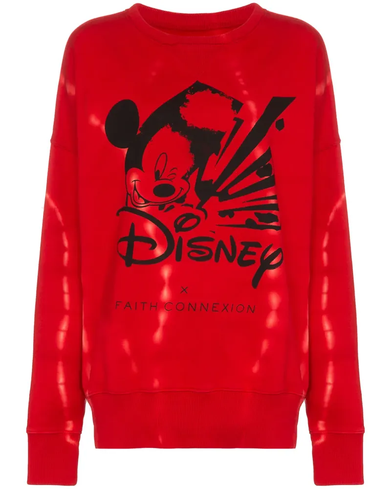 Faith Connexion Mickey' Sweatshirt - Rot Rot