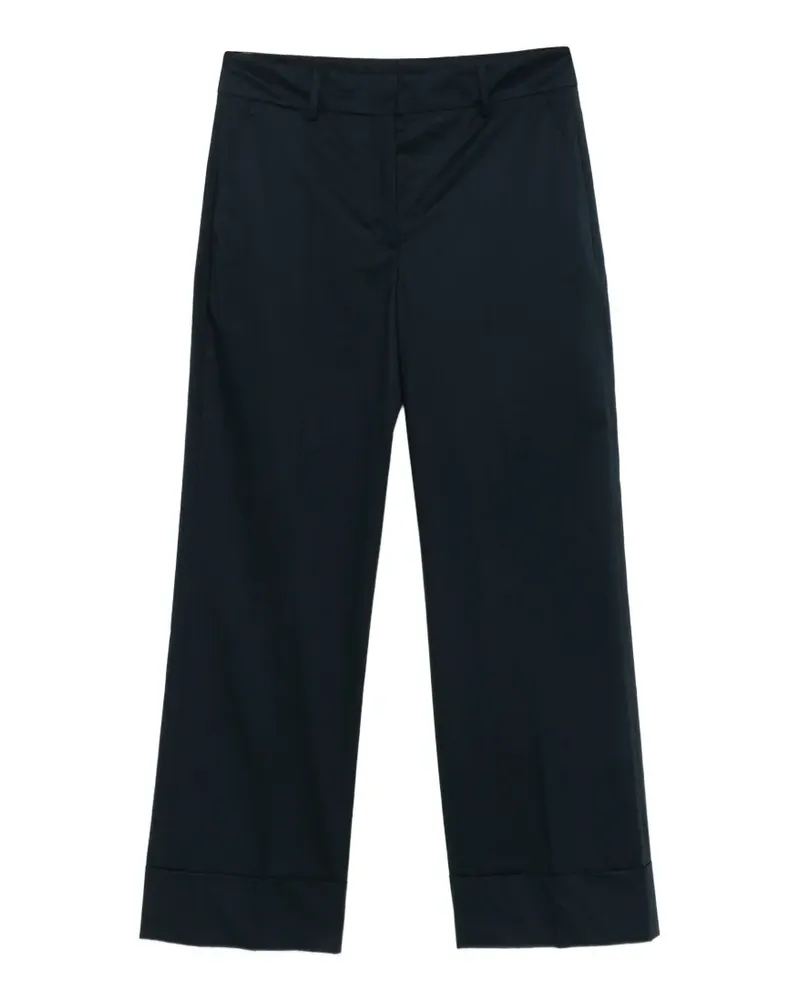 Incotex Arlys cuffed trousers - Blau Blau