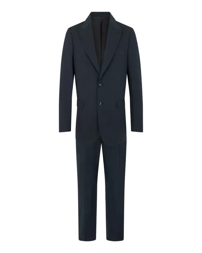 Roberto Cavalli peak-lapels single-breasted suit - Blau Blau