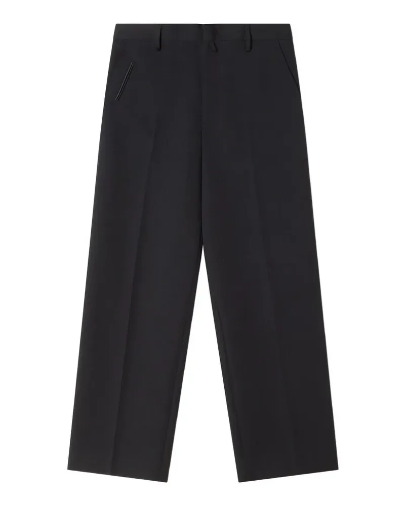Lanvin Hose mit Bundfalten - Schwarz Schwarz