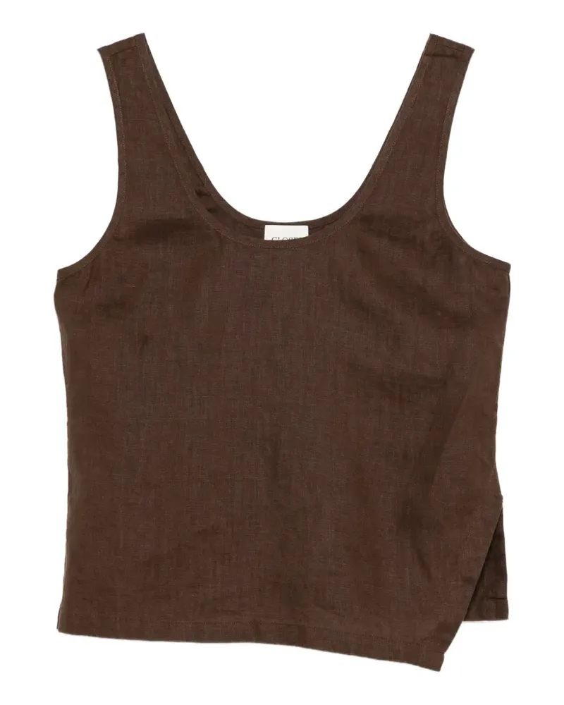 Closed split tank top - Braun Braun