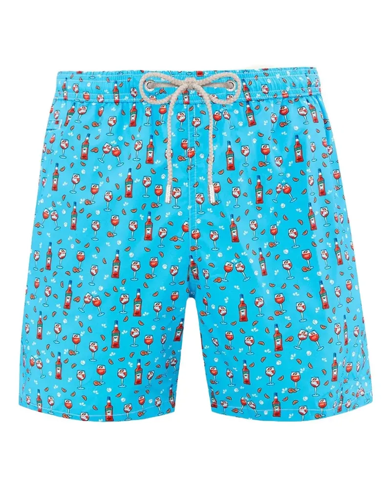 MC2 Saint Barth lighting micro-fantasy swim shorts - Blau Blau