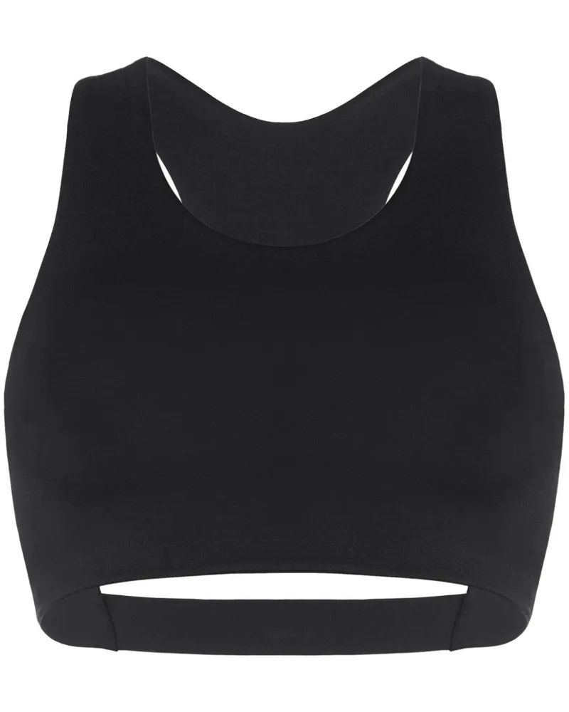 Eres Marie-Jose Cropped-Top - Schwarz Schwarz