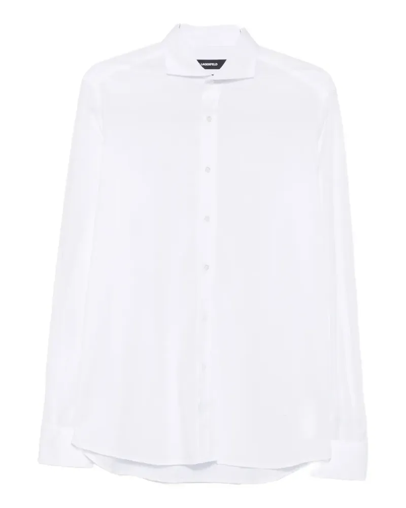 Karl Lagerfeld Modern Fit button-fastening shirt - Weiß Weiß