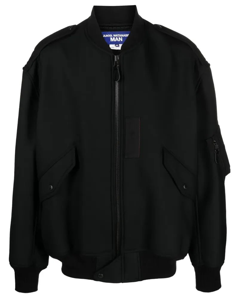 Junya Watanabe Bomberjacke mit Reißverschluss - Schwarz Schwarz