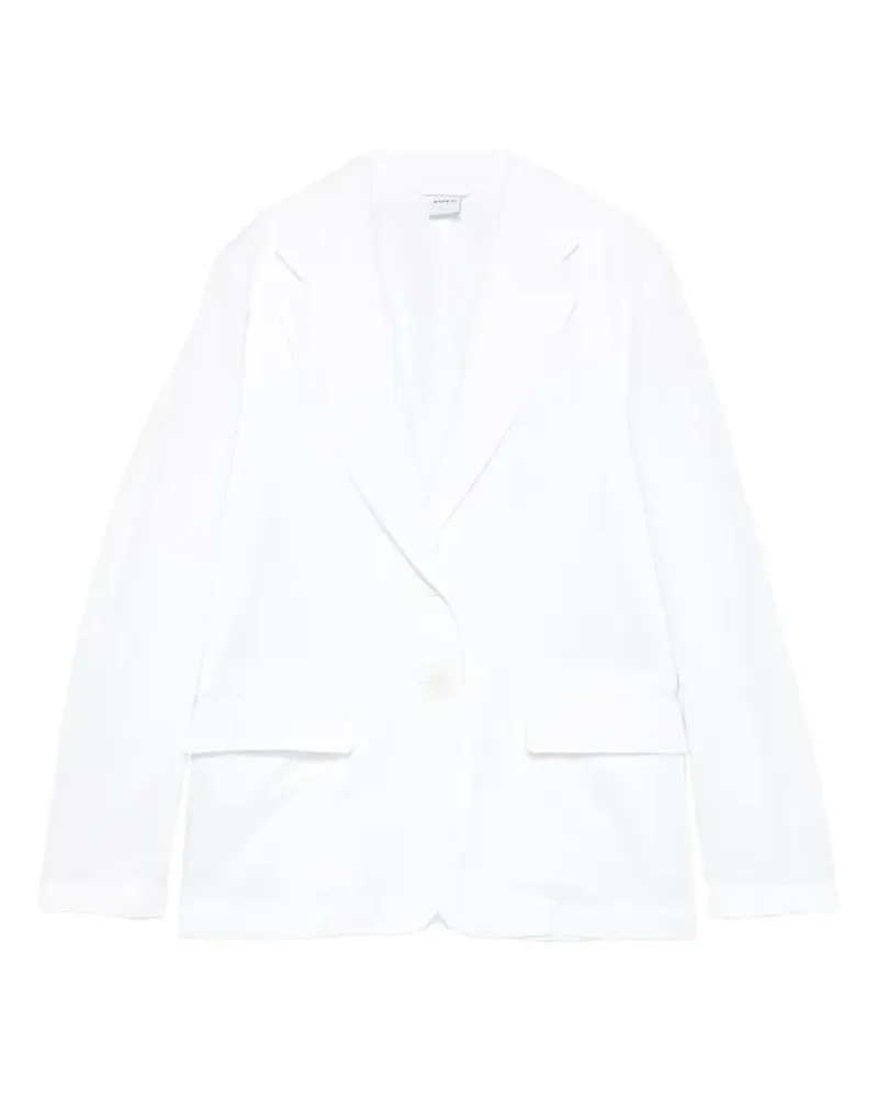 ASPESI single-breasted blazer - Weiß Weiß
