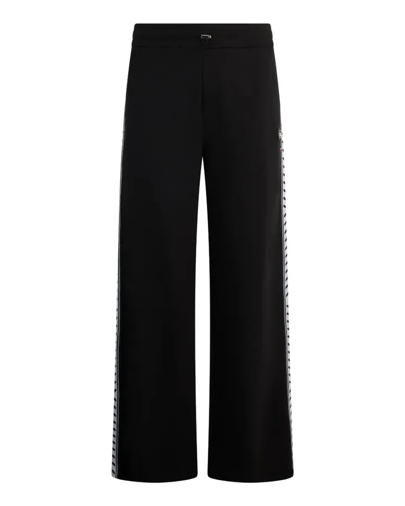 Philipp Plein Jogginghose mit Streifen - Schwarz Schwarz