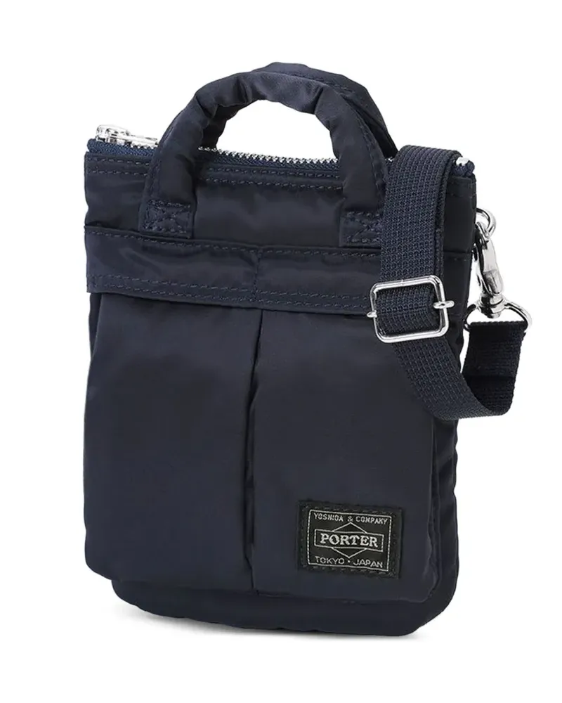 PORTER-YOSHIDA & CO Mini Howl Helmet Kuriertasche - Blau Blau