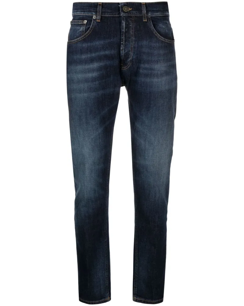 Dondup Tief sitzende Tapered-Jeans - Blau Blau