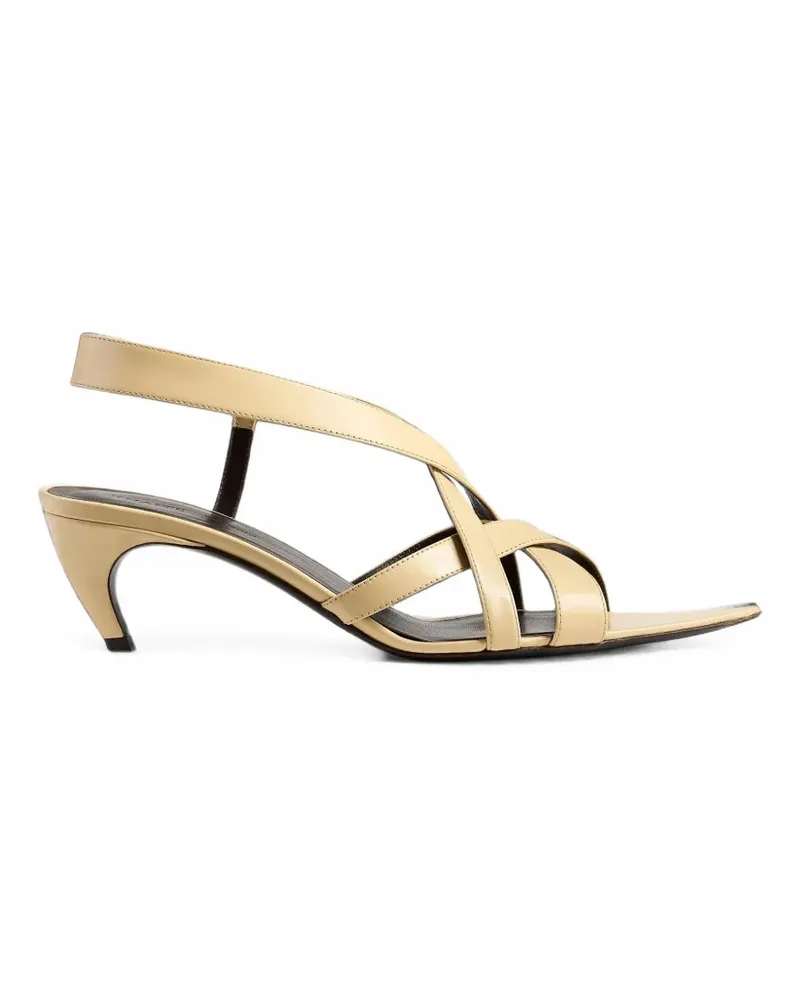 KHAITE Sadie Kitten-Heel-Sandalen - Nude Nude