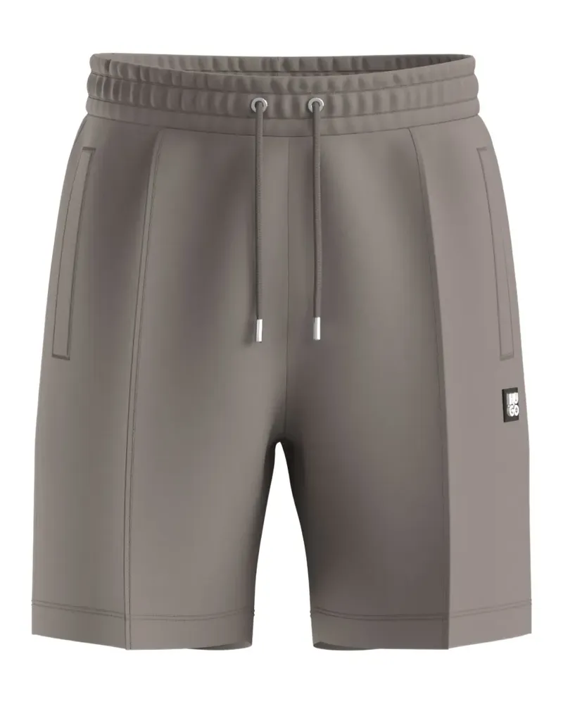 HUGO BOSS Shorts mit Kordelzug - Grau Grau