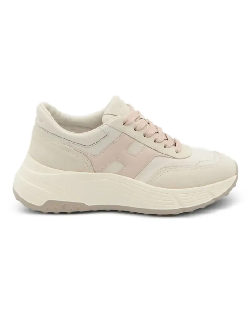 Hogan Hi-Fi logo sneakers - Nude Nude