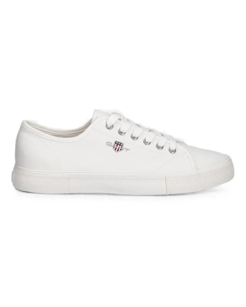 Gant Killox logo-embroidered sneakers - Weiß Weiß