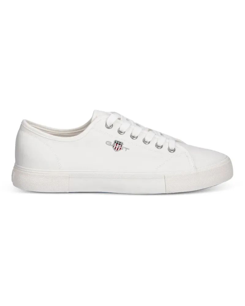 Gant Killox Sneakers mit Logo-Stickerei - Weiß Weiß