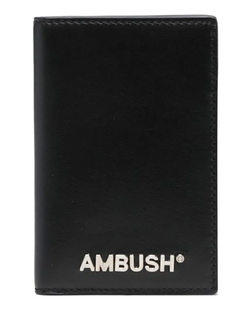 AMBUSH Portemonnaie mit Logo-Schild - Schwarz Schwarz