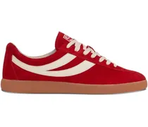 1960 gestreifte Capri Sport Sneakers - Rot