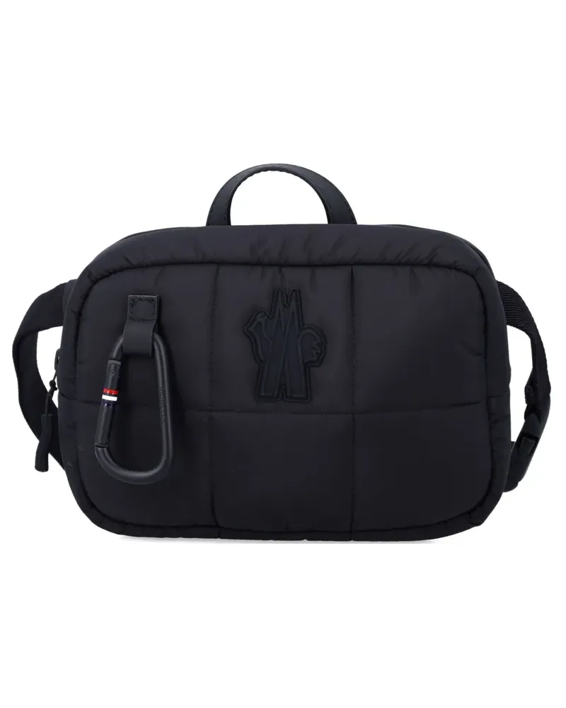 Moncler quilted tote bag - Schwarz Schwarz