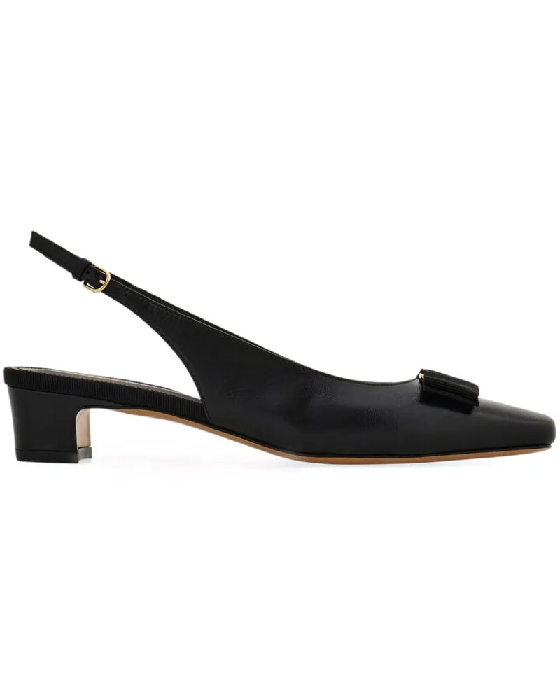 Ferragamo Vara Pumps 30mm - Schwarz Schwarz