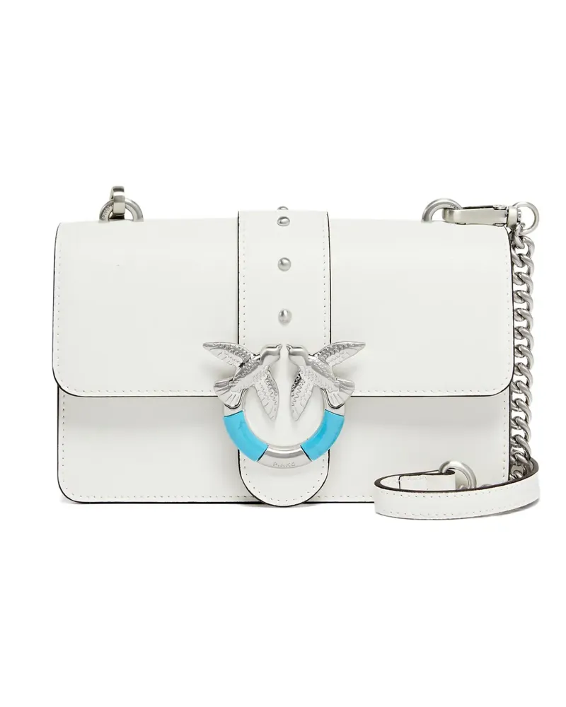 Pinko Mini Love Bag One Schultertasche - Weiß Weiß