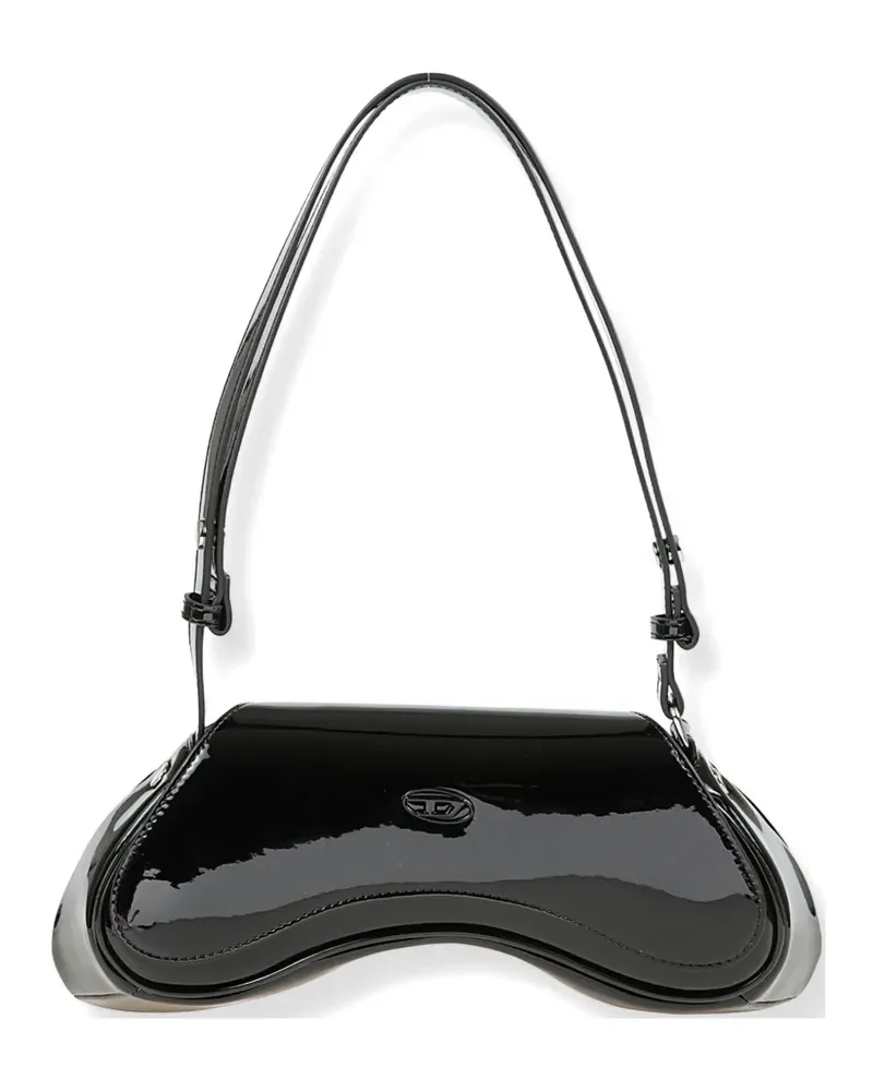 Diesel Play shoulder bag - Schwarz Schwarz