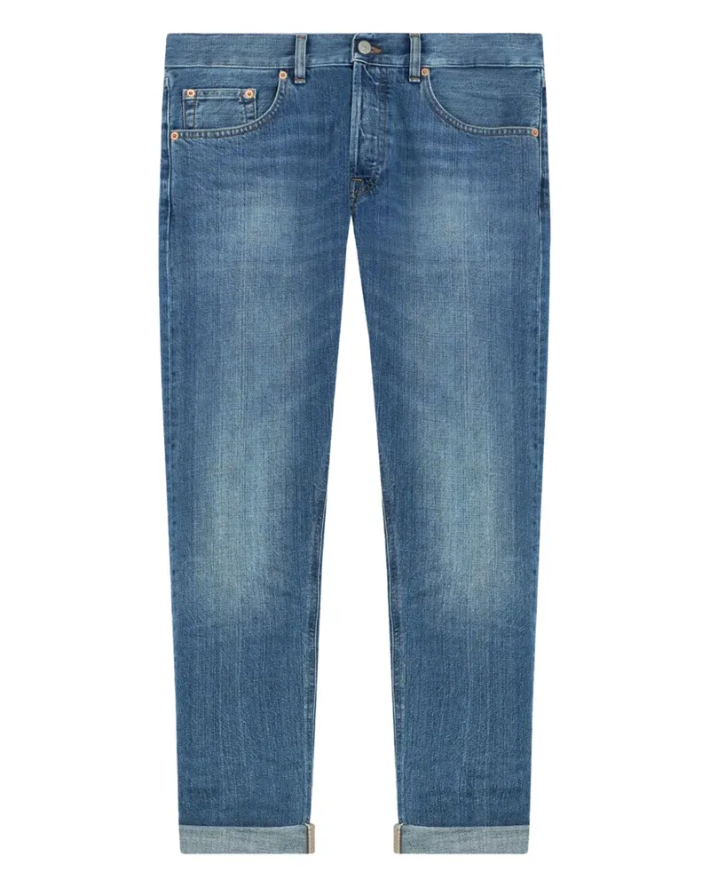 Dondup Five-Pocket-Jeans mit umgeschlagenem Saum - Blau Blau
