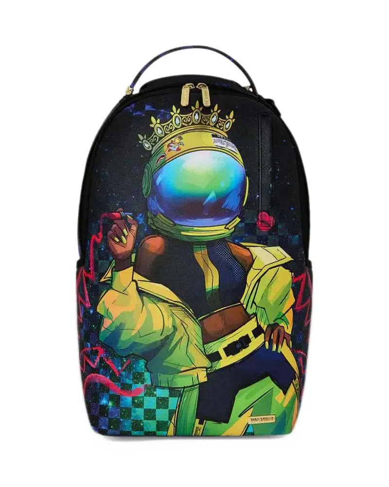 Sprayground Cosmic Queen graphic-print backpack - Schwarz Schwarz